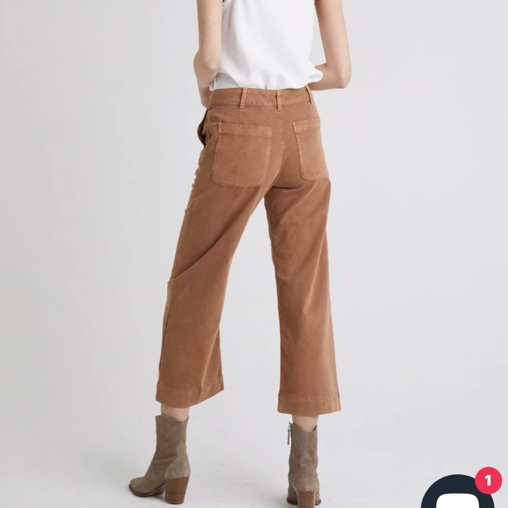 Bella Dahl wide leg crop warm copper